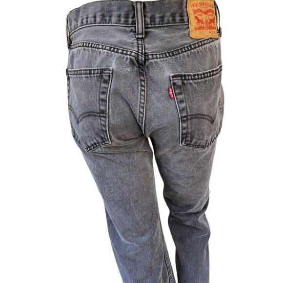 Y2K Levi’s 505 faded black/ gray relaxed fit straight 31 - Picture 3 of 7